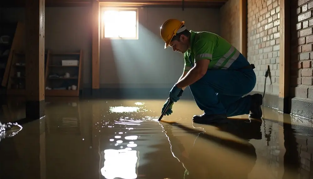 Professional water damage restoration services in Mitchells, VA